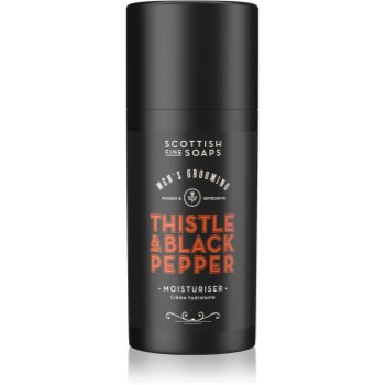 Scottish Fine Soaps Thistle & Black Pepper crema de fata hidratanta pentru barbati - imagine 2